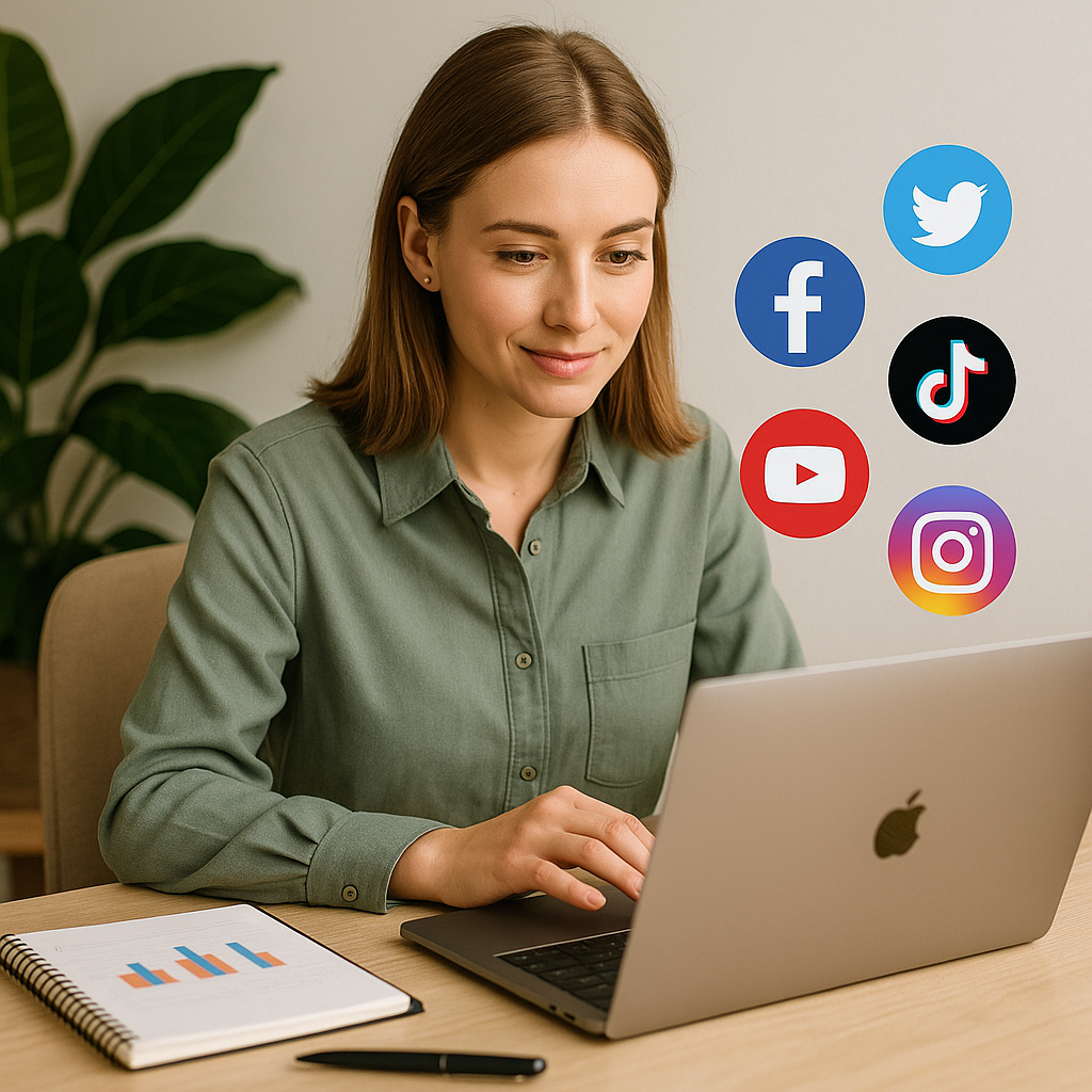 Piano editoriale settimanale per i social media