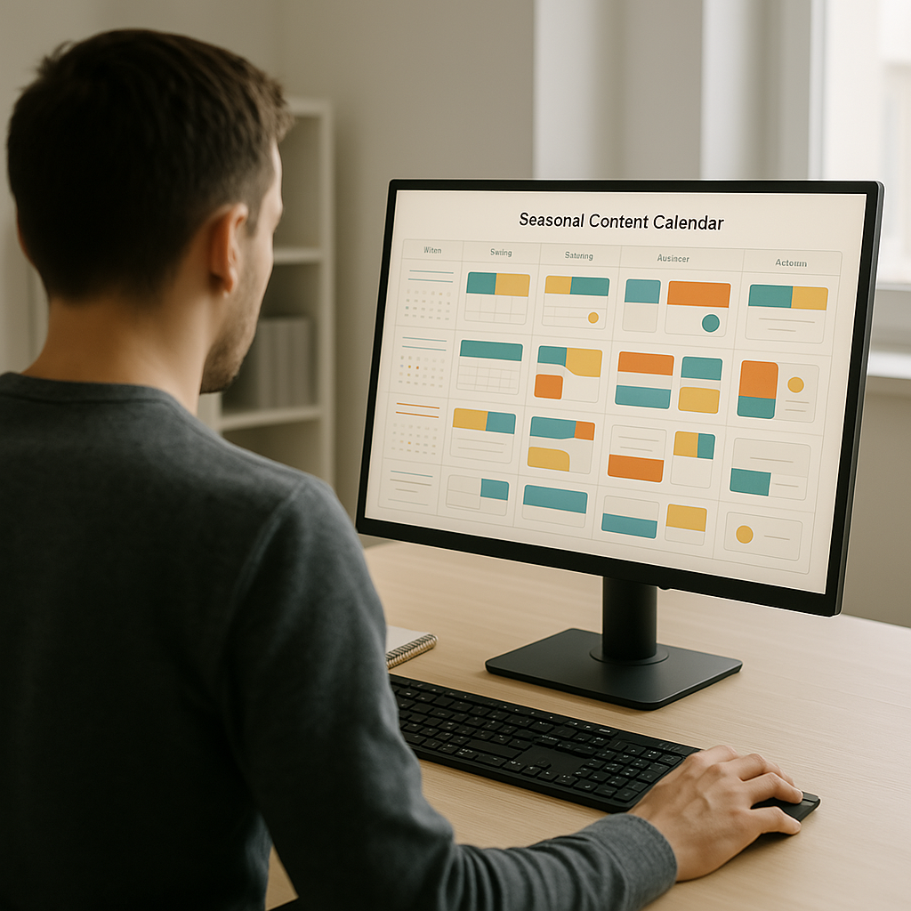 Pianificazione stagionale di contenuti social
